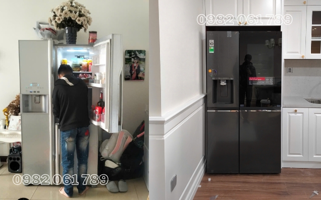 sửa tủ lạnh LG nháy đèn 3 lần 